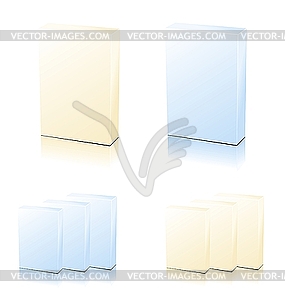 Sample box for design - vector clipart