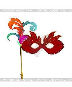 Карнавальных масках - изображение векторного клипарта