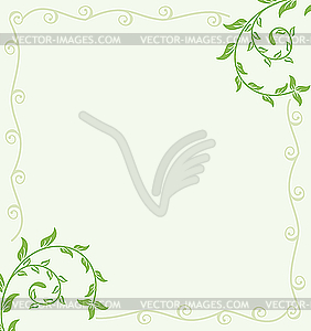 Luxury card or invitation - vector clipart