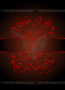 Luxury card or invitation - royalty-free vector image