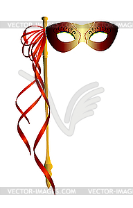 Realistic carnaval mask - vector clip art