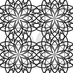 Sieamles tile ornate pattern - vector clipart