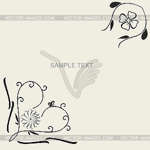 Flower pattern - vector clip art