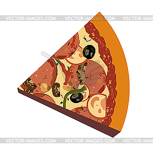 Pizza - vector clip art