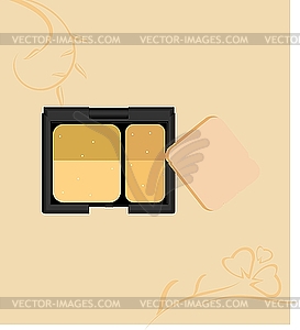 Make-up collection - royalty-free vector clipart