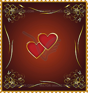 The Valentine's day - vector image