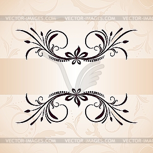 Vintage background - vector clipart