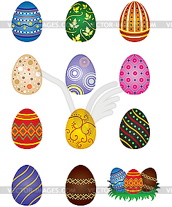 Easter eggs - vector image