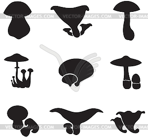 Mushroom - royalty-free vector image