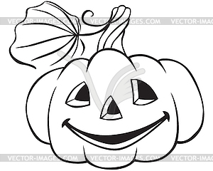 Funny Halloween Pumpkins - vector image