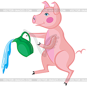 Pig - vector image