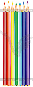 Color pencils - vector clip art