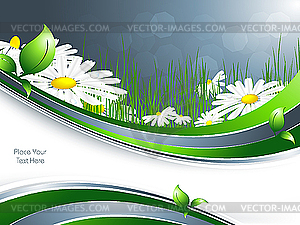 Environmental abstract backdrop - vector image