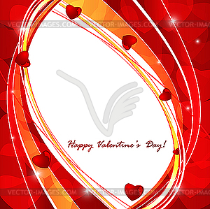 Valentine card - vector clipart
