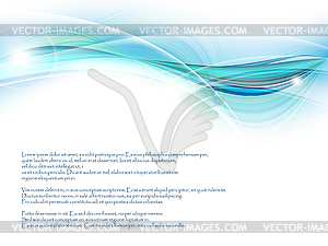 Bright modern frame - vector image