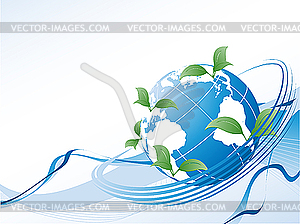 Environmental background - color vector clipart