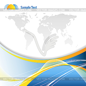 Abstract modern template - vector image