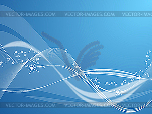 Wavy backdrop - vector clip art