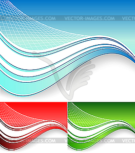 Abstractwavy lines - vector clip art