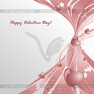 Valentine card - vector image