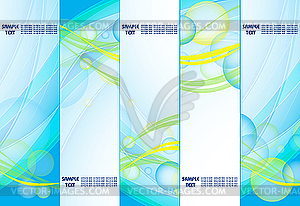 Abstract banners - royalty-free vector image