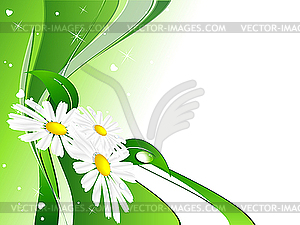 Abstract spring background - vector clip art