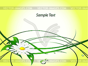 Abstract summer background - royalty-free vector image