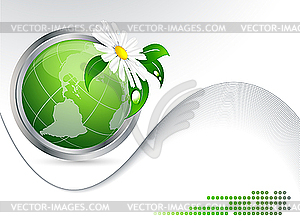Environmental abstract backdrop - vector image