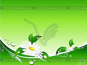 Abstract summer background - vector clipart / vector image