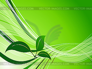 Environmental abstract backdrop - vector image