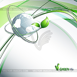 Environmental backdrop - vector clipart