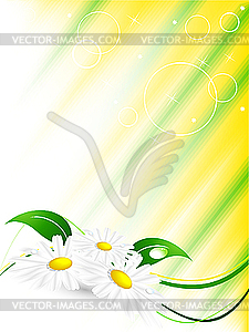 Abstract summer background - vector clipart / vector image