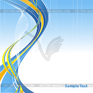 Abstract modern template - vector image