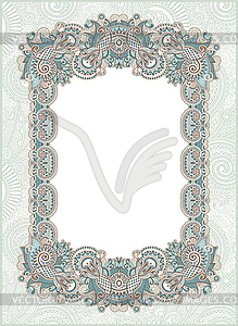 Vintage frame - vector clipart