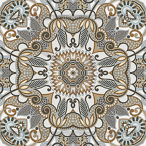 Original paisley seamless pattern - vector clipart