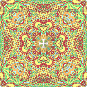 Original retro paisley seamless pattern - vector image