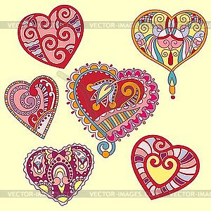 Hearts - vector clipart