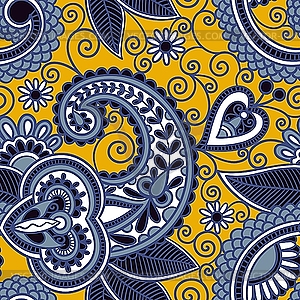 Seamless ornamental pattern - vector image