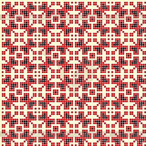 Декоративные бесшовные узор, - векторизованное изображение клипарта