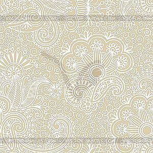 Seamless ornamental pattern - vector image