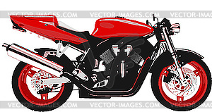 Motorcycle - vector clipart