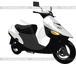 Scooter - vector clipart