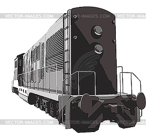 Train - vector clipart / vector image