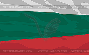 Flag of Bulgaria - vector clipart