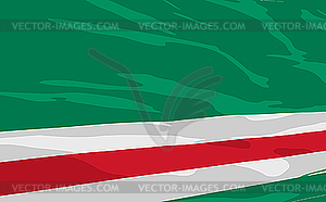 Flag of Ichkeria - vector clip art