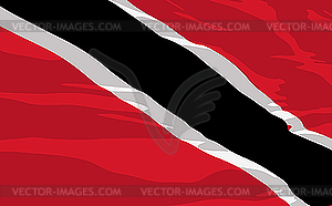 Flag of Trinidad and Tobago - vector image