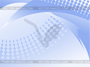 Абстрактный синий фон - векторное изображение