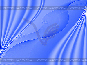 Asymmetric blue background - vector image