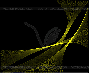 Black abstract background - vector image