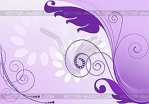 Purple abstract background - vector image